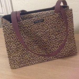 Kate Spade rare animal print Kate purse vintage